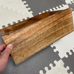 収納ケース　木製の画像