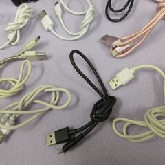 ( E-317 )USB Type-Cケーブル１０本 アダプタ２個 セット⑨tama'sケーブルあり 中古 通電確認済みの画像