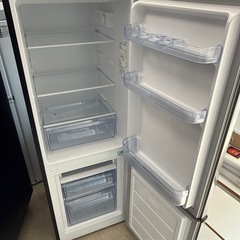2024年　山善　冷蔵庫　173L シルバーの画像