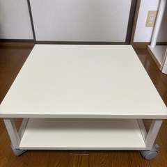 プリンター台 2段 キャスター付き の画像