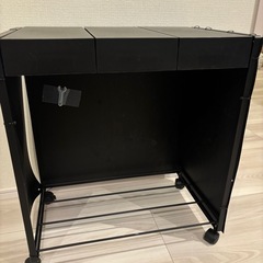 tower　目隠し分別ダストワゴン タワー レジ袋× ３分別の画像