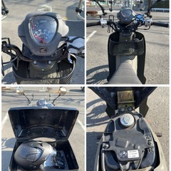 スーパーカブ プロ（改）AA04 50→125ccカスタム仕様 原付2種車 アーミー風外装 LED 自賠責保険１年付き！   の画像