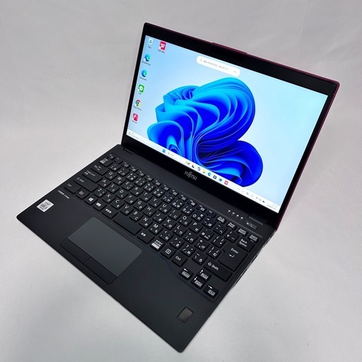 【バッテリー極上・レア赤】LIFEBOOK ｜第10世代 Corei5・高速SSD｜2020年製