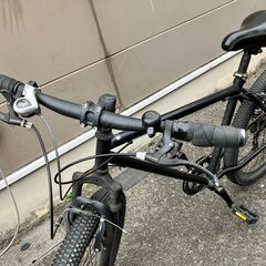 マウンテンバイク（黒）の画像