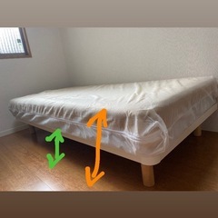 ベッド　フレーム　マットレス
の画像