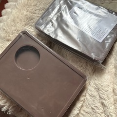 アウトドア　折り畳みテーブル　ミニ　2つセット　　
新品の画像