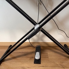 アレシス キーボード88鍵  スタンド 椅子 ペダル 付き 動作確認済みの画像