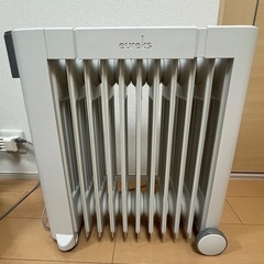 オイルヒーター ユーレックス eureks GR11EVS 中古品　※手渡し限定です。の画像