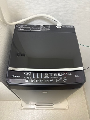 ハイセンス製洗濯機(HW-G55E7KK)