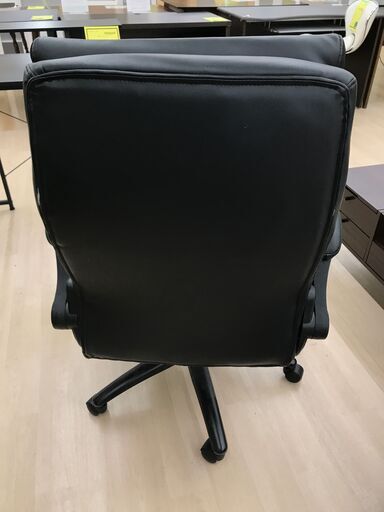 A-1372【リユースのサカイ野々市店】ジモティ来店特価‼  ワークチェア 黒 ※クリーニング済み