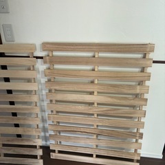 【無料】木製すのこ 2枚セット　DIYにおすすめ
の画像