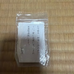小判　金運お守り 金色 楕円形の画像