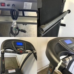 A-432△ q ③ 岐阜発/ IGNIO/ トレッドミル/ ルームランナー/ 脚キャップ1個欠品/ 割れあり/ 動作確認/ 現状品/ R8.1/26 △の画像