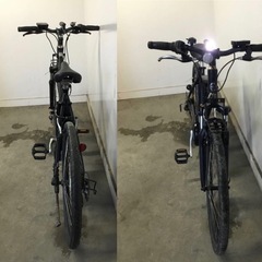 A-435△ q 岐阜発/パナソニックHurryer/電動アシスト自転車/26インチ/7段変速/バッテリー8Ah/充電器なし/走行確認/現状品/管24s/ R7.12/23 △の画像