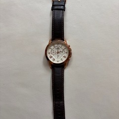 FOSSIL FS4991 クロノグラフ アイボリー｜電池切れ｜状態良好の画像