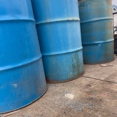 ドラム缶　空ドラム缶　中古の画像