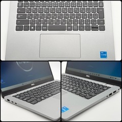 ⭐️Windows11⭐️Office2024⭐️DELLノートPC 美品 13世代Core i5 16GB 新品SSD512 小型軽量 指紋＆顔認証 超静音 バッテリー優秀 ベンチマークSSの画像