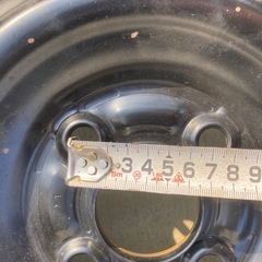 14インチ　鉄チンホイールの画像