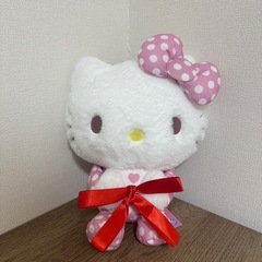 【受け渡し者決まりました】キティーちゃんのぬいぐるみの画像