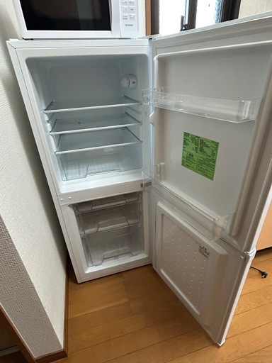 ?美品 値下げ済 2022年製 142L冷蔵庫 アイリスオーヤマ IRSD-14Aの 
