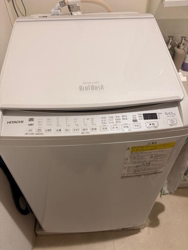日立縦型洗濯機　3年以内