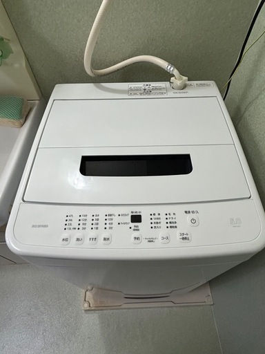 ?洗濯機　5kg 2023年製　アイリスオーヤマ　IAW-T504