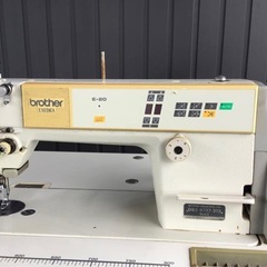 A-441△ q 岐阜発/ brother/ ブラザー/ 工業ミシン/ DB2-B737-313/ E-20/ 100v電源/ 配線切れあり/ 動作確認/ 現状品/ R7.10/18 △の画像