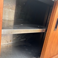 【中古品】店舗用ストッカー 業務用バックカウンターの画像