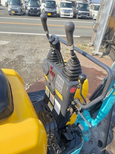 クボタ　ミニユンボ　U-10-3油圧ショベル　倍速付き　操作パターン切り替え可能　644時間 キャタ幅調整付き　1tクラス　下取りOK