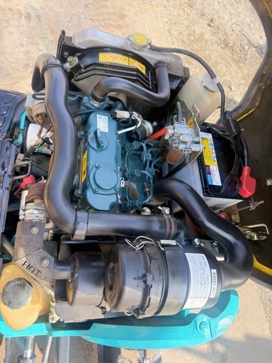 クボタ　ミニユンボ　U-10-3油圧ショベル　倍速付き　操作パターン切り替え可能　644時間 キャタ幅調整付き　1tクラス　下取りOK