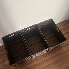 カインズ　カラーボックス用　収納ケースの画像