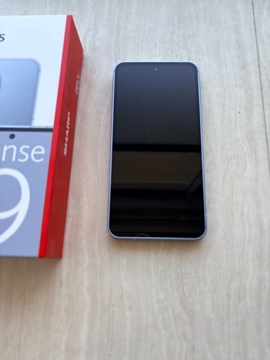 【ほぼ新品】AQUOS sense9 SHARP 128GB ブルー