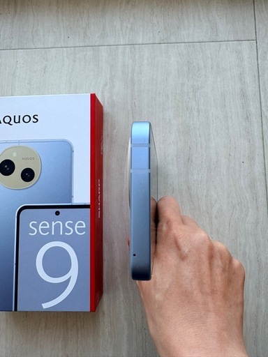 【ほぼ新品】AQUOS sense9 SHARP 128GB ブルー