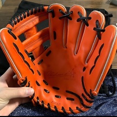 【処分セール2月20日まで】【美品】硬式　内野手用グローブ　ウィルソン　フルオーダーの画像