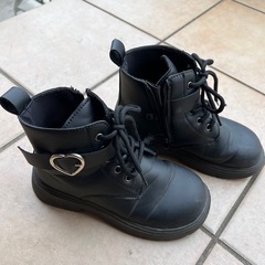 【中古】子供靴　ショートブーツ の画像
