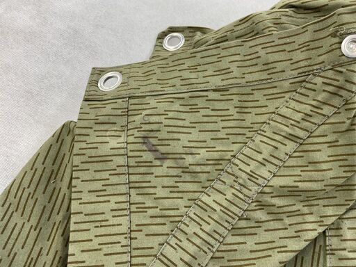 Strichtarn 軍幕 テントシート 軍放出品 東ドイツ軍 タープ ポンチョ カモフラ柄 迷彩 キャンプ アウトドア 野営 札幌市手稲区