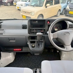 【支払総額22.8万円】h26年式ハイゼットカーゴ4WD車検令和10年2月機関良好 記録簿あり キーレス ワンオーナー 不具合特に無し！の画像