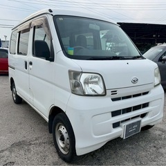 【支払総額22.8万円】h26年式ハイゼットカーゴ4WD車検令和10年2月機関良好 記録簿あり キーレス ワンオーナー 不具合特に無し！の画像