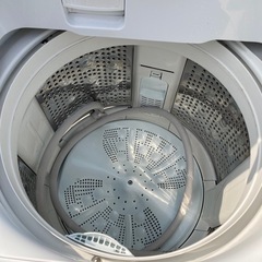 BW-T805 日立　洗濯機　8ｋｇ　ピュアホワイト　ビートウォッシュ　２０１９年の画像