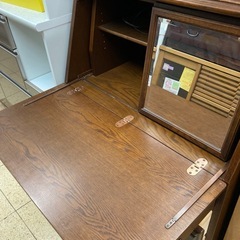 お持ち帰り割引き有り！！リユースマン倉敷、収納家具、ブラウンの画像