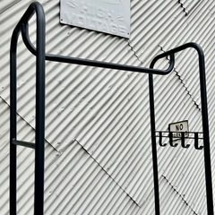 VASAGLE ハンガーラック 木製 スリム 頑丈 シューズラック コートハンガー おしゃれ 省スペース 衣類収納 玄関 コート掛け コートラック スチールラック 隙間収納 の画像