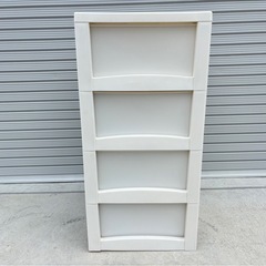 【決まりました】プロフィックス ルームケース L-6004 ブラウン 収納ケース 4段 日本製 収納家具の画像