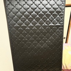 セミダブル　ベッドフレーム&コイルマットレスの画像