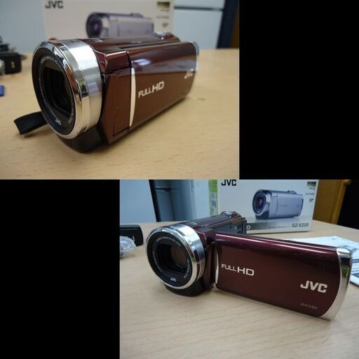 札幌★JVC◆ハイビジョンビデオカメラ◆Everio GZ-E220-R/ルージュレッド