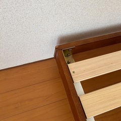 すのこ　ダブルベッドの画像