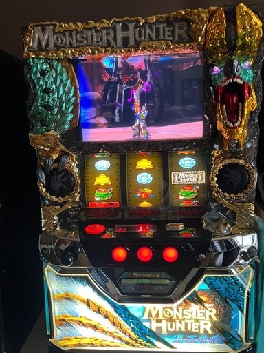 パチスロ実機　モンスターハンター　月下雷鳴