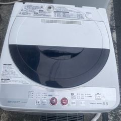 シャープ　　洗濯機の画像