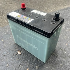 自動車バッテリー パナソニック　60B24L製造2023年の画像