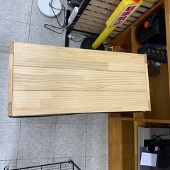 【ジモティー割引で最大15％OFF⭐️】木製ラック　3段　ライトブラウンの画像