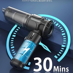 【新品未使用】ハンディクリーナー コードレス 小型掃除機 18000Pa 強力吸引力の画像